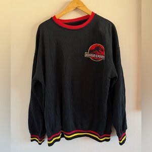 Black and Red ALF Jurassic Park Men's Sweater